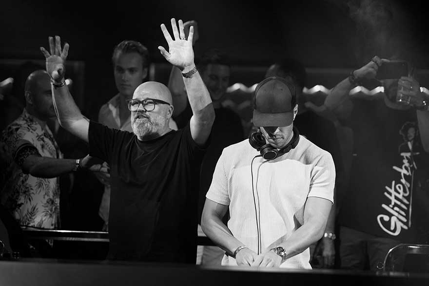Simon Dunmore & Dimitri Paris at Glitterbox Closing